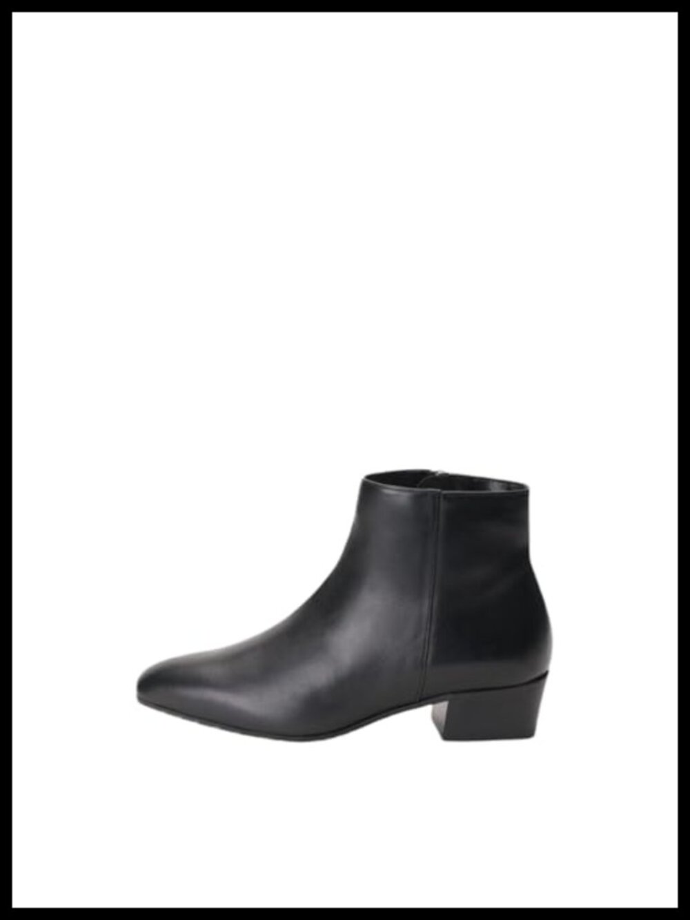 Aquatalia Fuoco Leather Ankle Bootie Water Resistant Flat Italy